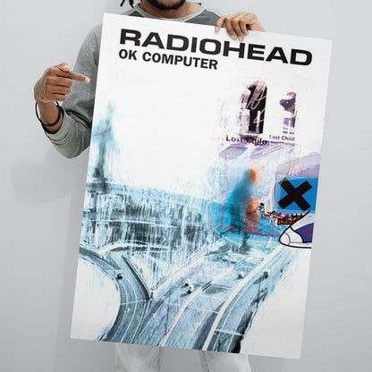 Radiohead OK Computer Poster 61x91.5cm: Indivifually Rolled & Labeled