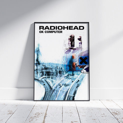 Radiohead OK Computer Poster 61x91.5cm: Indivifually Rolled & Labeled