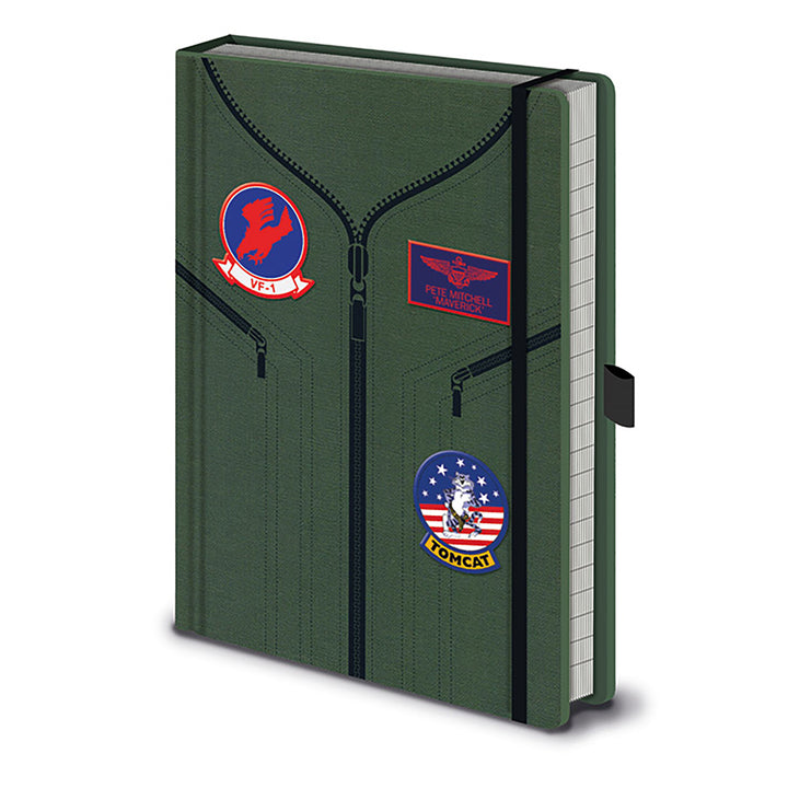 Top Gun (Flight Suit) Premium Lined A5 Notebook