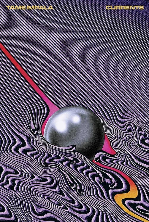 Tame Impala Currents Album Cover Music Poster Size 61x91.5cm: Individually Rolled & Labeled