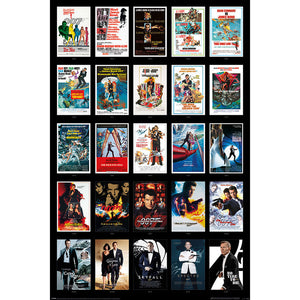 James Bond Posters Collection 61 x 91.5cm