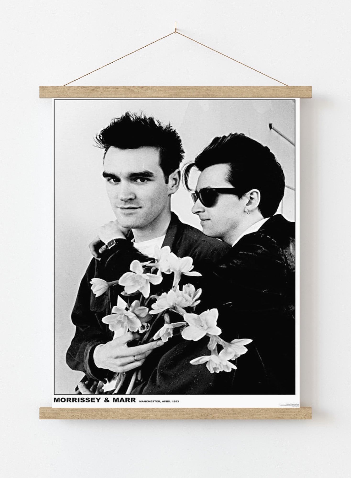 The Smiths Morrissey and Marr (A1 59.5x84cm) Poster – On the Wall