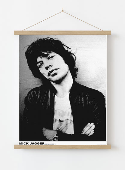 MICK JAGGER LONDON 1975 (Rolling Stones) (A1 59.5x84cm) Poster