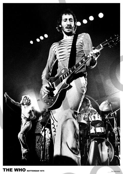 THE WHO ROTTERDAM ’75 (A1 59.5x84cm) Poster