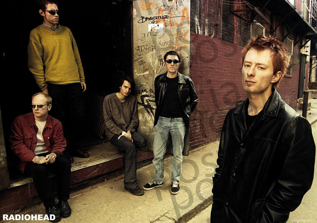 Radiohead Back alley 2005 (Thom Yorke) (A1 59.5x84cm) Poster