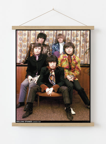 ROLLING STONES LONDON 1967 59x84cm A1 Poster