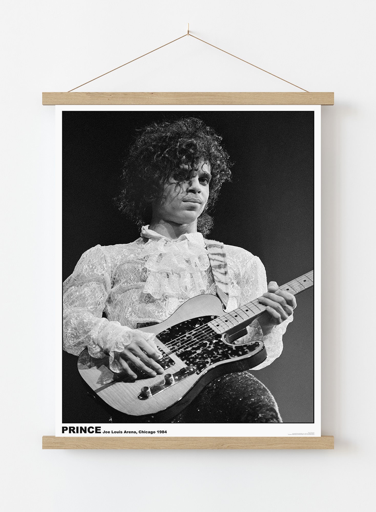 Prince Live Detroit 1984 (A1 59.5x84cm) Poster