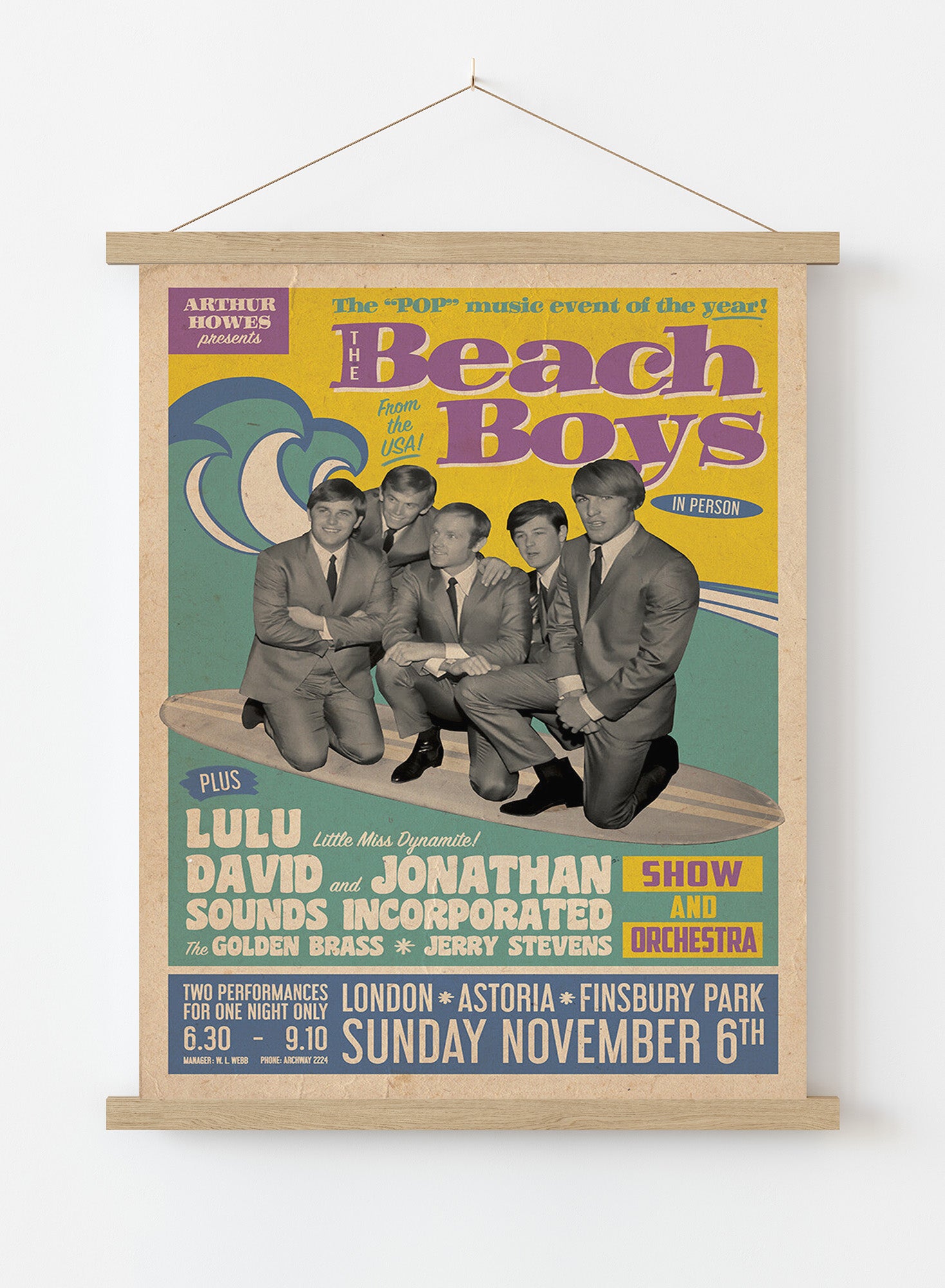 Beach Boys (A1 59.5x84cm) Poster