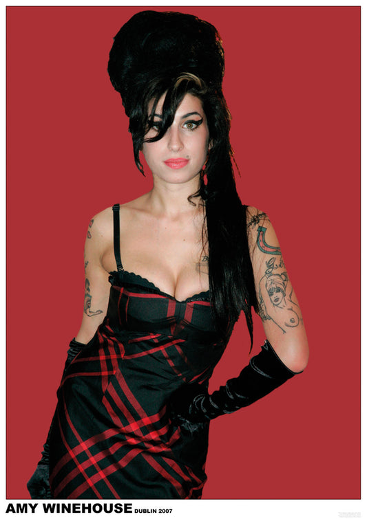 AMY WINEHOUSE DUBLIN 2007 (A1 59.5x84cm) Poster