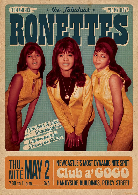 The Ronettes (A1 59.5x84cm) Poster