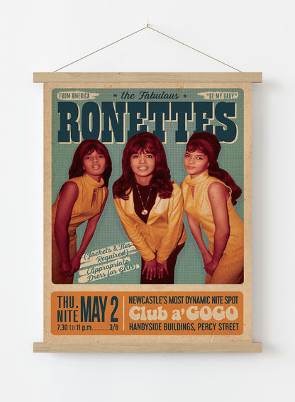 The Ronettes (A1 59.5x84cm) Poster