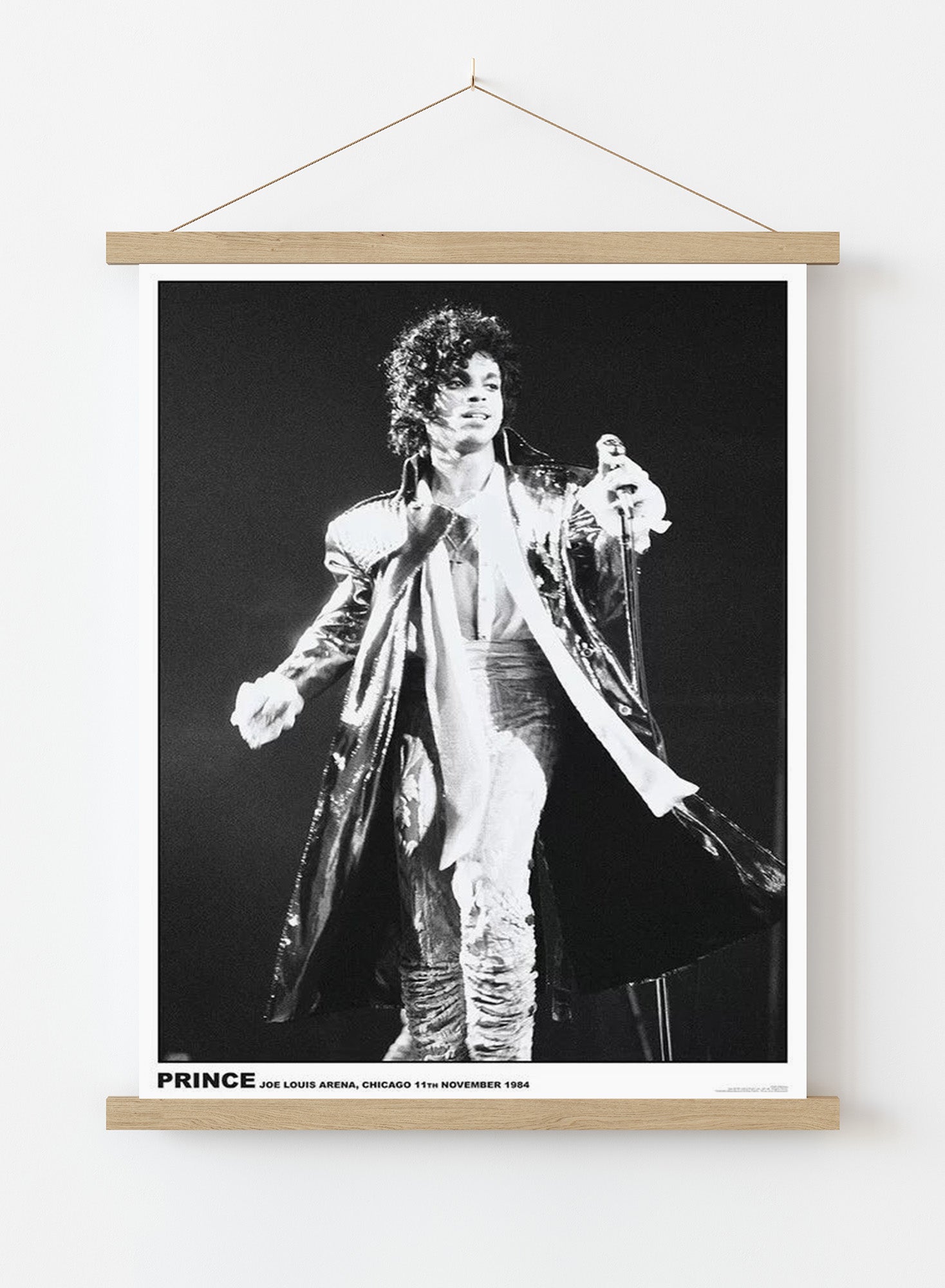 PRINCE Joe Louis Arena, Chicago A1 Poster