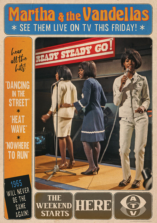 Martha and the Vandellas (A1 59.5x84cm) Poster