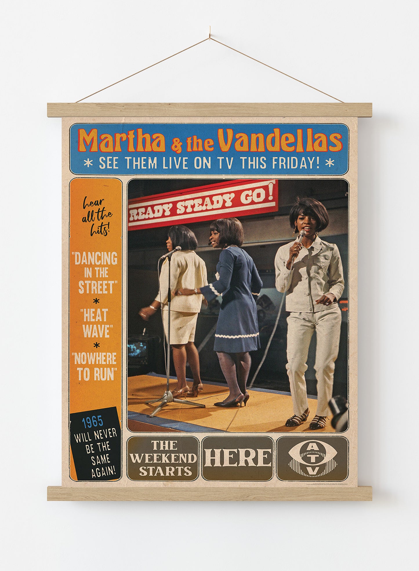Martha and the Vandellas (A1 59.5x84cm) Poster