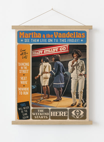 Martha and the Vandellas (A1 59.5x84cm) Poster