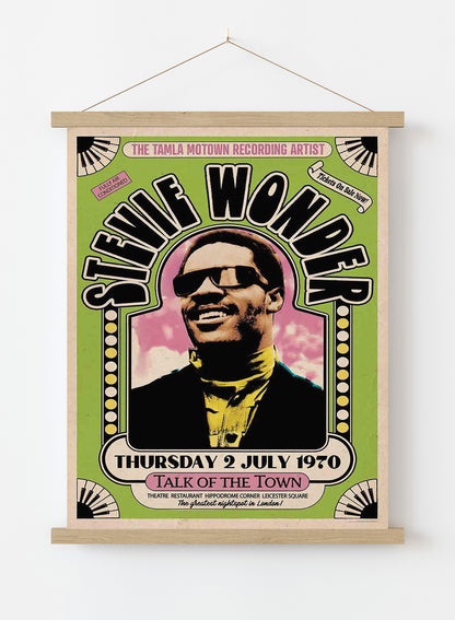 Stevie Wonder Gig Poster (A1 59.5x84cm) Poster