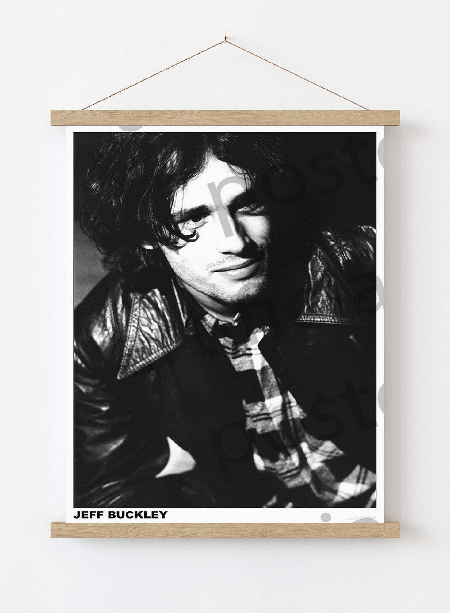 Jeff Buckley Leather Jacket (A1 59.5x84cm) Poster