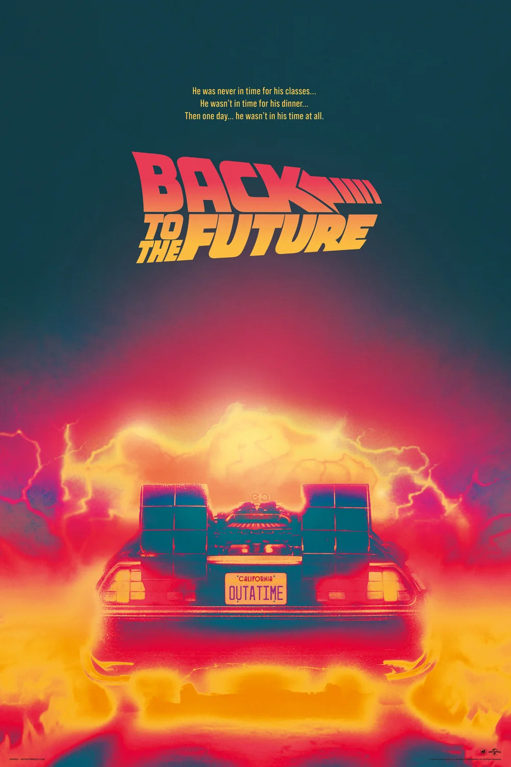 Back to the Future Delorean 61 x 91.5cm Maxi Poster