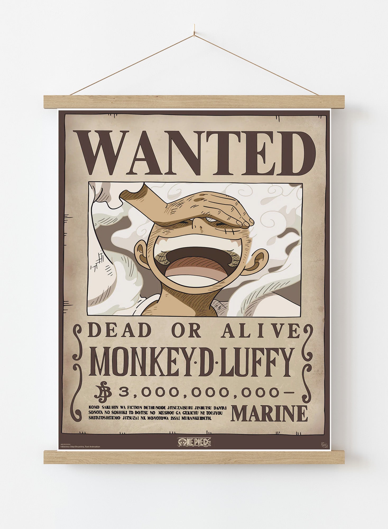 One Piece Wanted Luffy Wano 61 x 91.5cm Maxi Poster