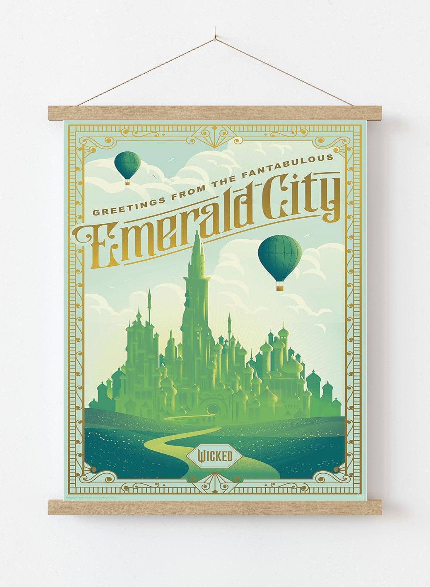 WICKED Emerald City - Poster Maxi 91.5x61