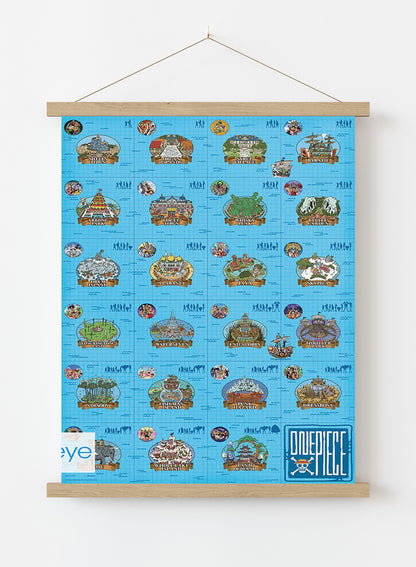 One Piece Log itinerary 61 x 91.5cm Maxi Poster