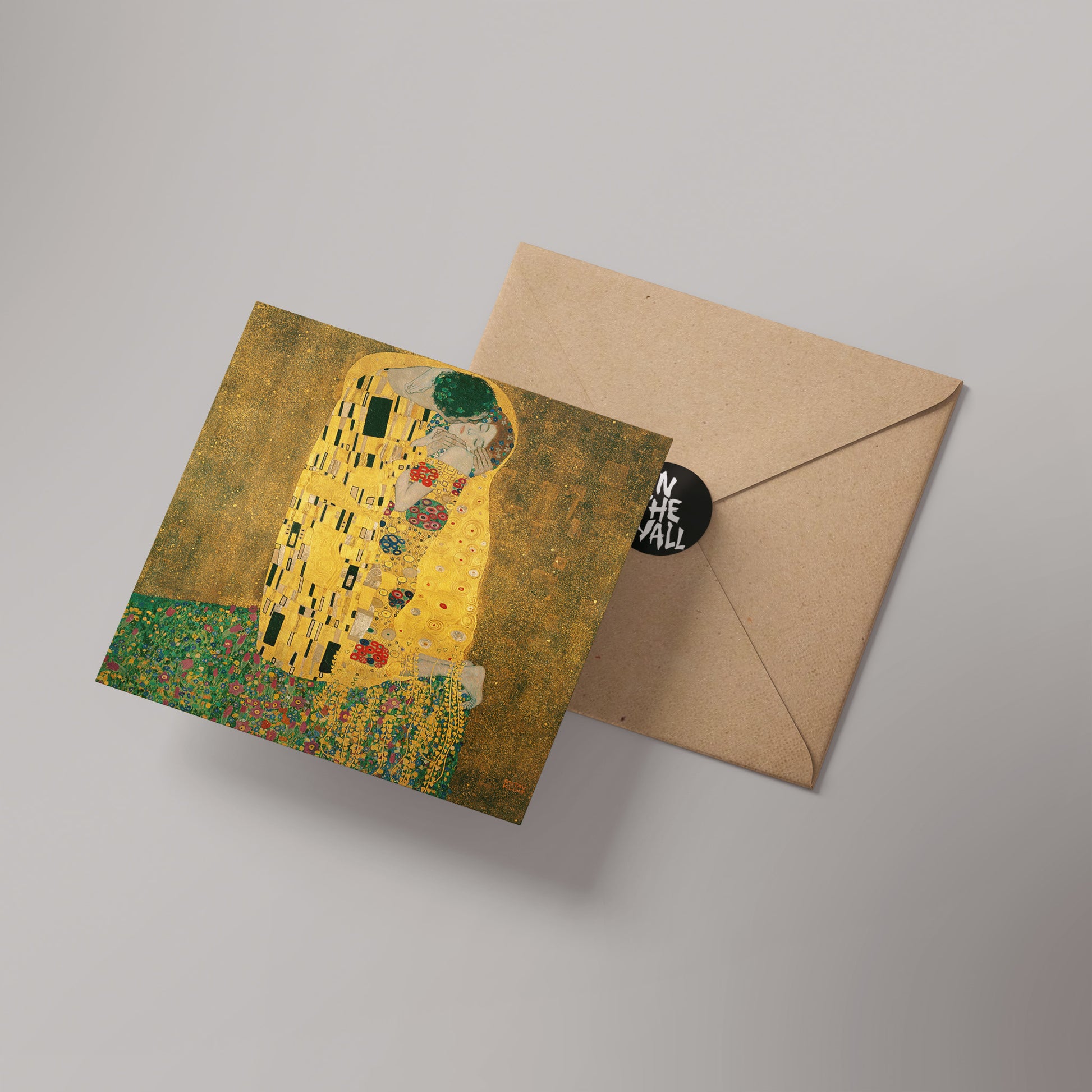 Gustav Klimt Greetings Card 14x14cm