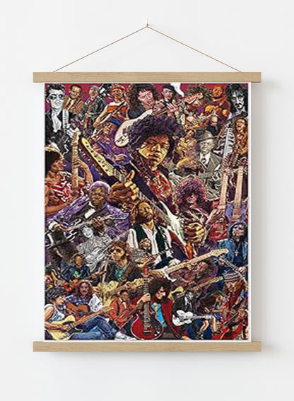 Legendary Guitarists Poster 91.5x61cm