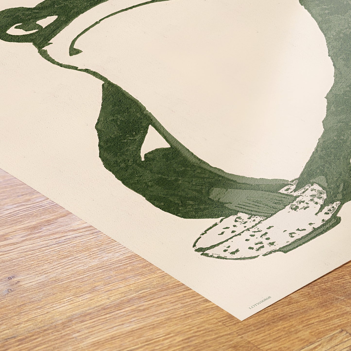 Japanese Angry Frog by Matsumoto Hoji Print – Matsumoto Hoji Japanese Wall Art 50x70cm