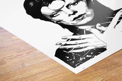 David Bowie 70x50cm Art Print