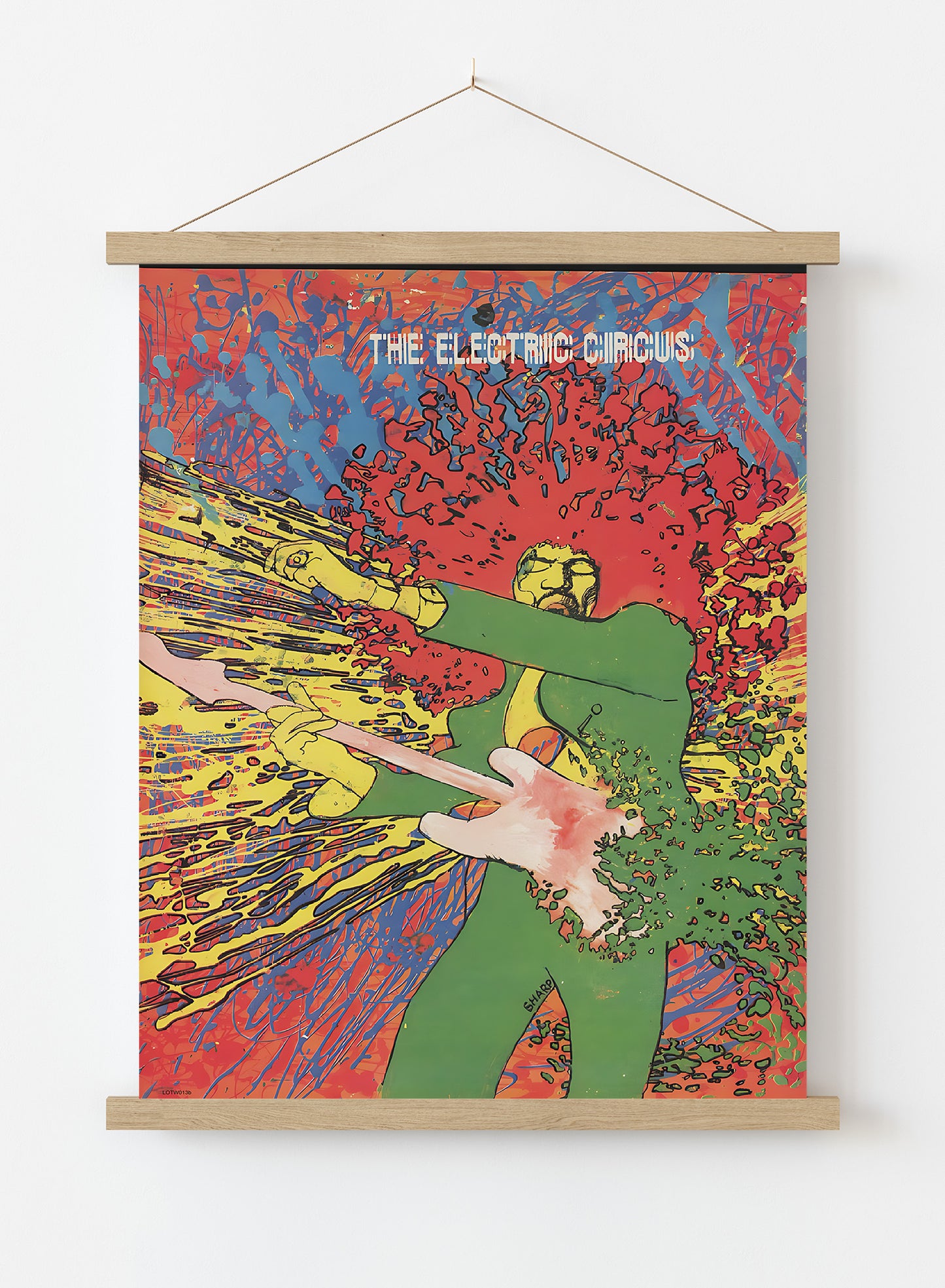 JIMI HENDRIX Promotion Poster 1970 Vintage Poster Wall Art Print 50x70cm Poster Hanger