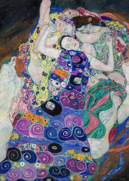 The Maiden,Virgin by Gustav Klimt 50x70cm Art Print