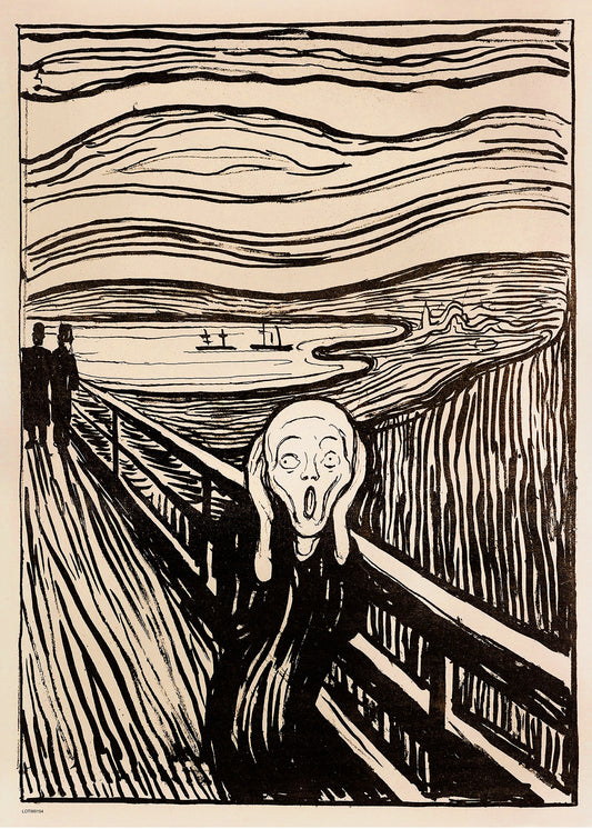 Edvard Munch, The Scream. 50x70cm Art Print