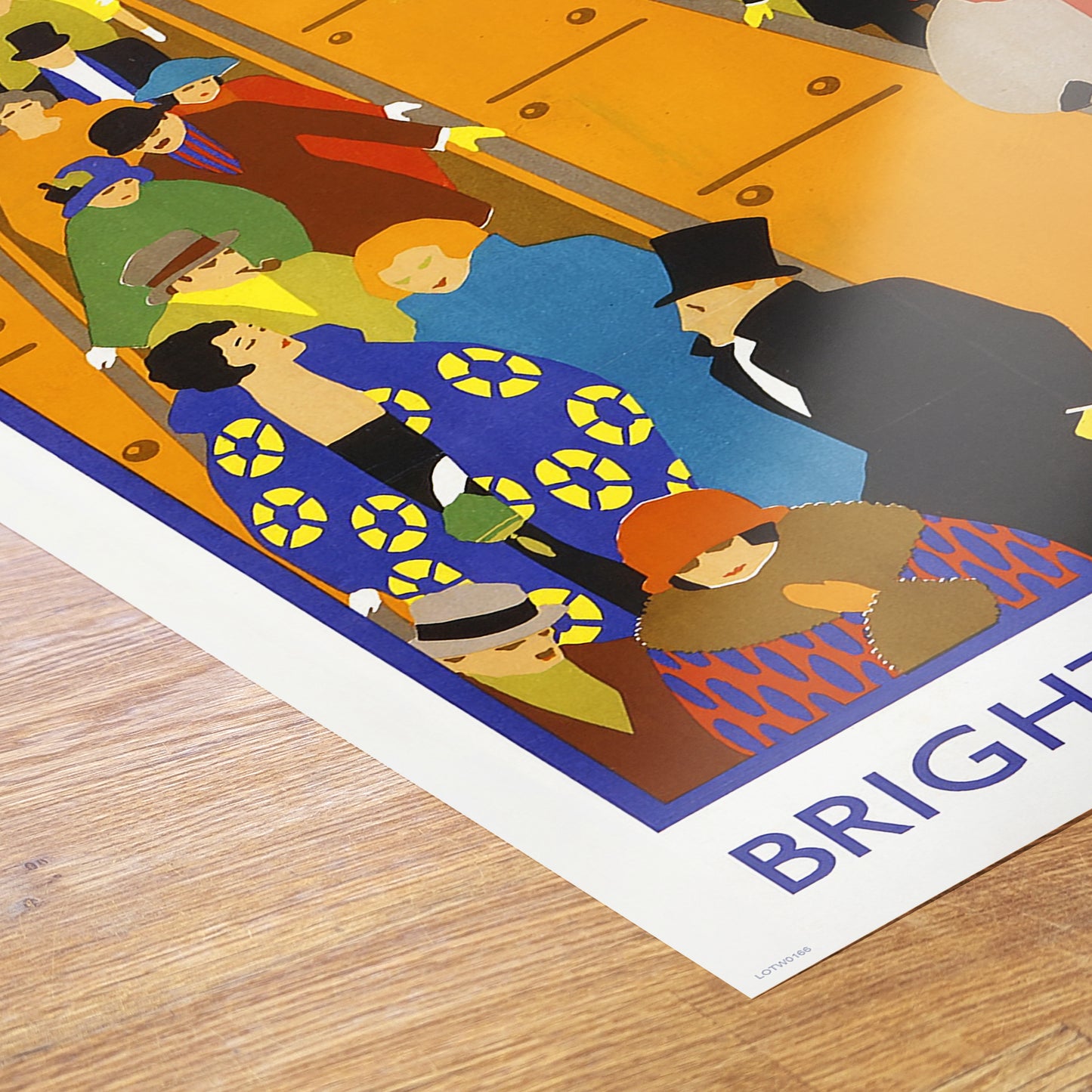 Brightest London Poster Vintage Poster Wall Art Print 50x70cm
