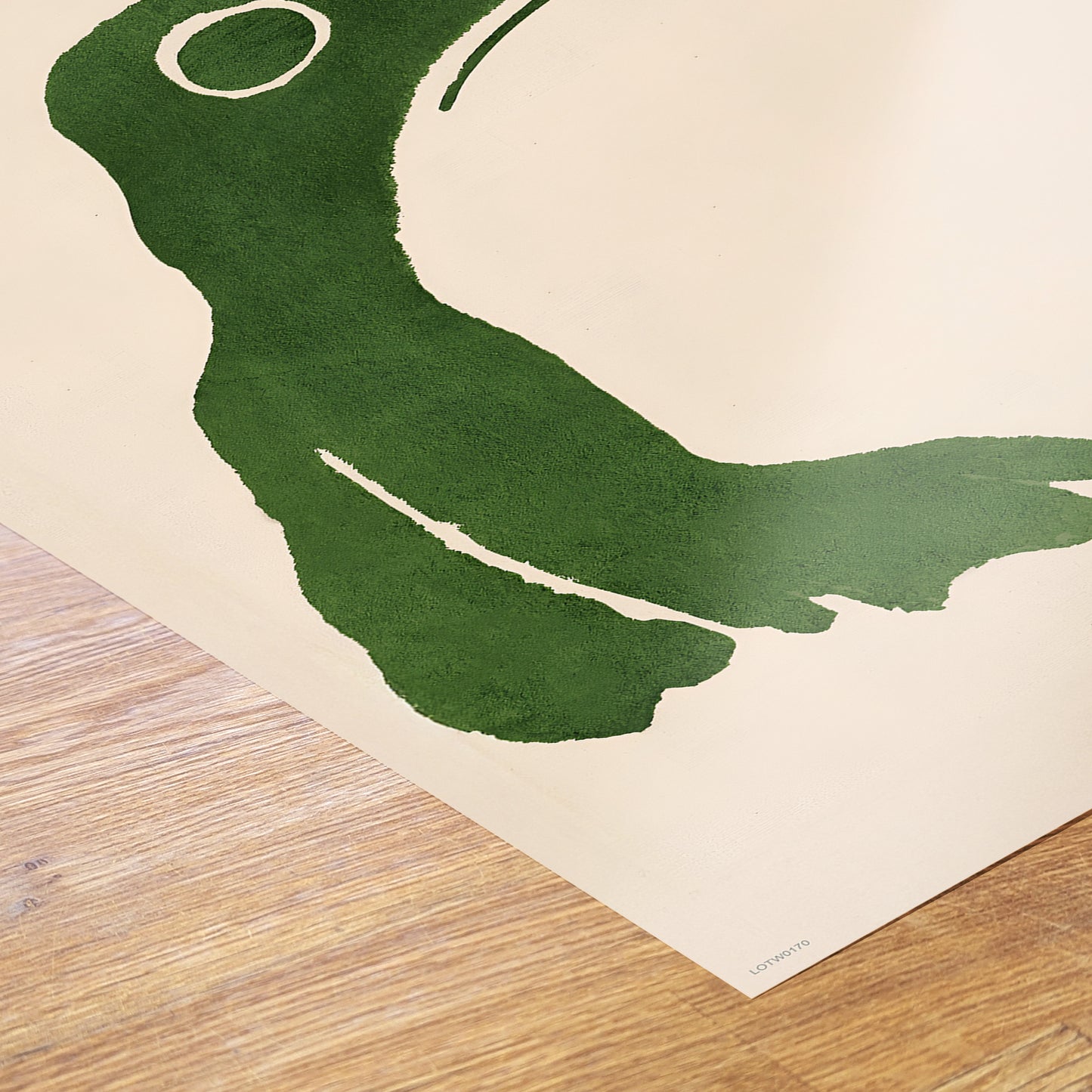 Japanese Grumpy Toad by Matsumoto Hoji Print – Matsumoto Hoji Japanese Wall Art 50x70cm