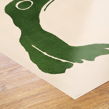 Japanese Grumpy Toad by Matsumoto Hoji Print – Matsumoto Hoji Japanese Wall Art 50x70cm