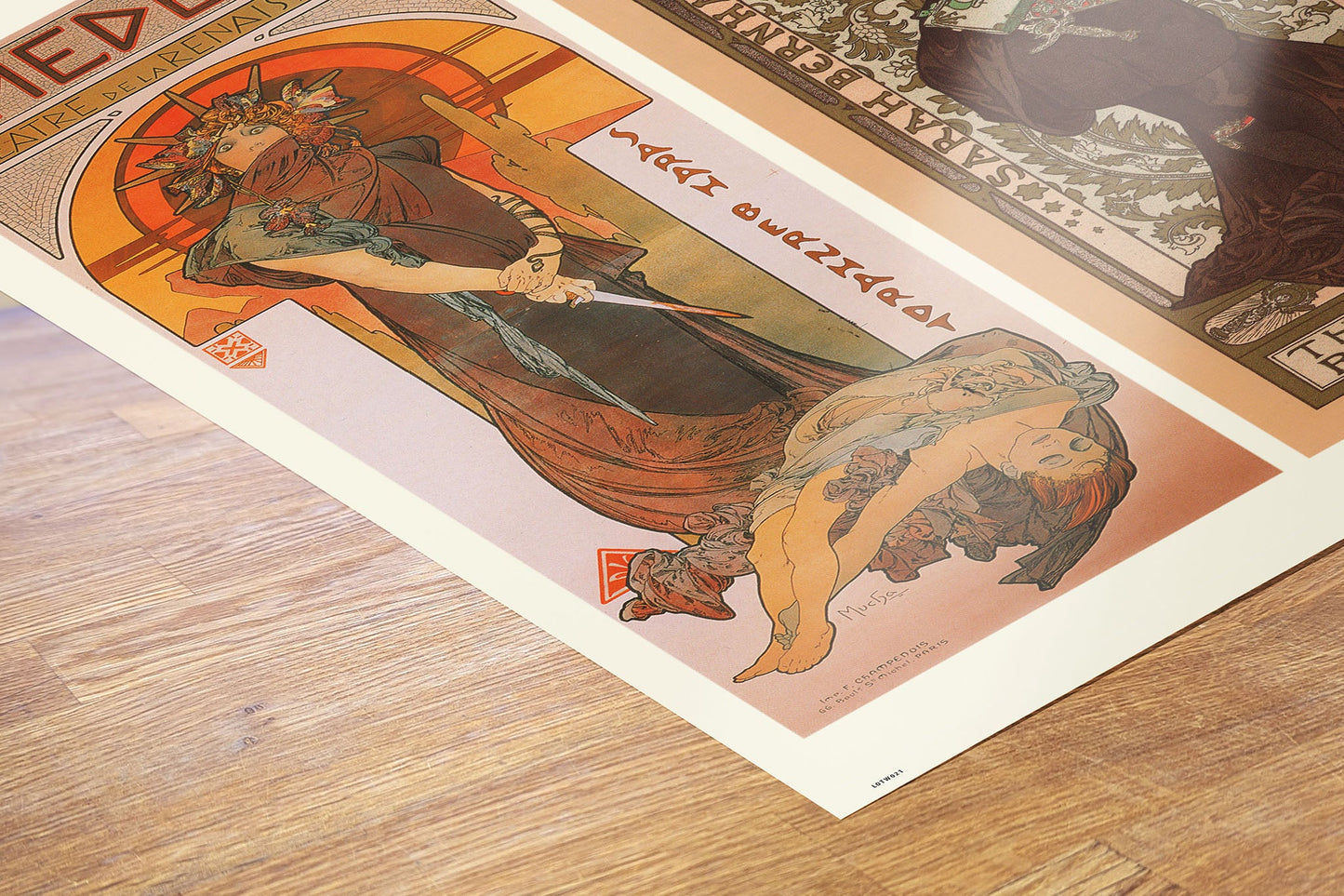 Alphonse Mucha Medee Art nouveau 70x50cm Art Print
