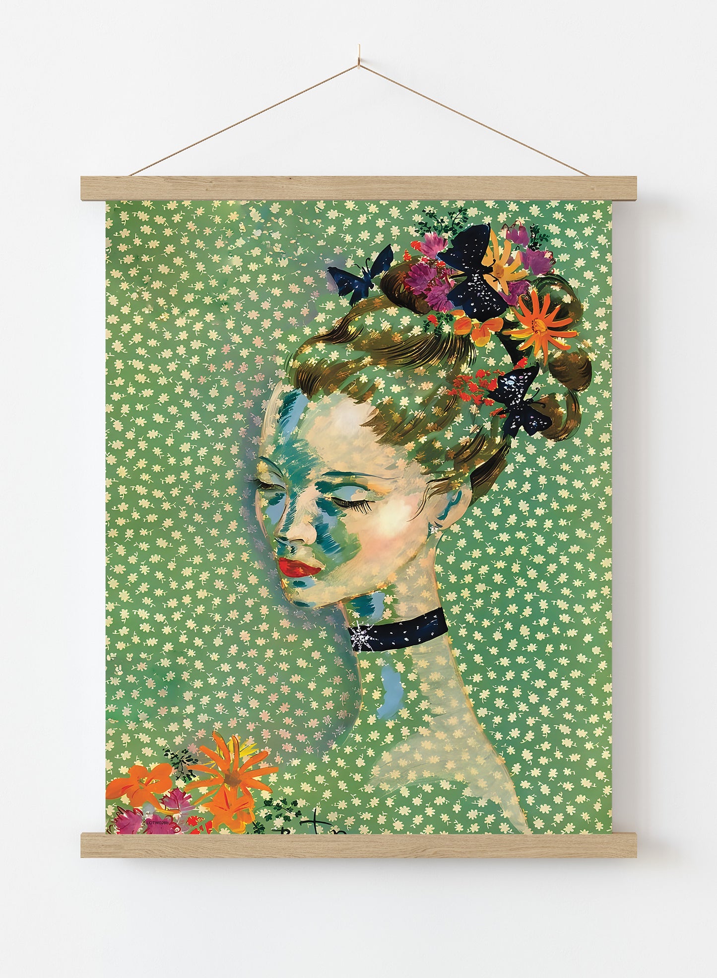 Cecil Beaton Fashion Art Print Vintage Art Wall Art Print 50x70cm Poster Hanger