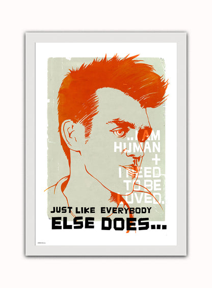 Morrisey Vintage Art Wall Art Print 70x50cm White Frame