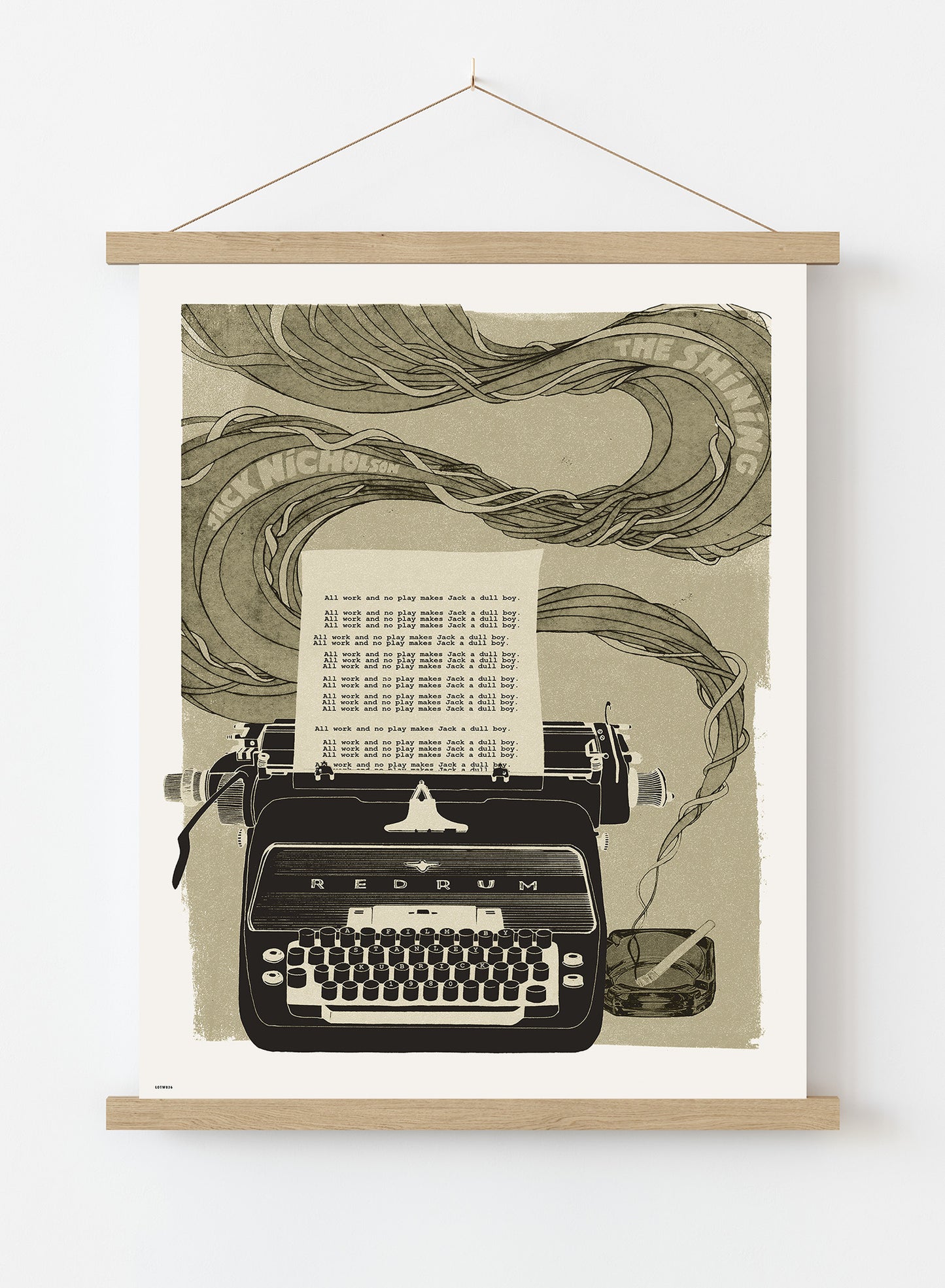 The Shining Vintage Art Wall Art Print 70x50cm Poster Hanger