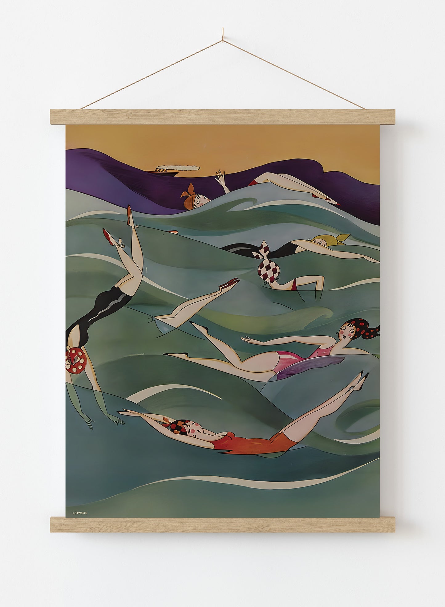 Annie Harriet Fish, Fashion Art Print Featured on Vanity Fair Cover Febuary 1924 Vintage Art Wall Art Print Poster Hanger