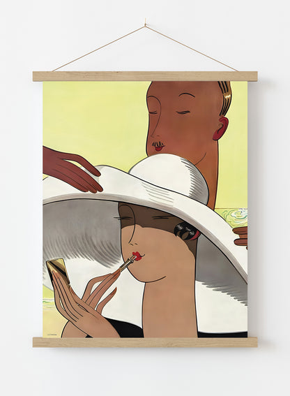 Marion Wildman , Fashion Art Print Featured on Vanity Fair Cover June 1929 Vintage Art Wall Art Print Poster Hanger