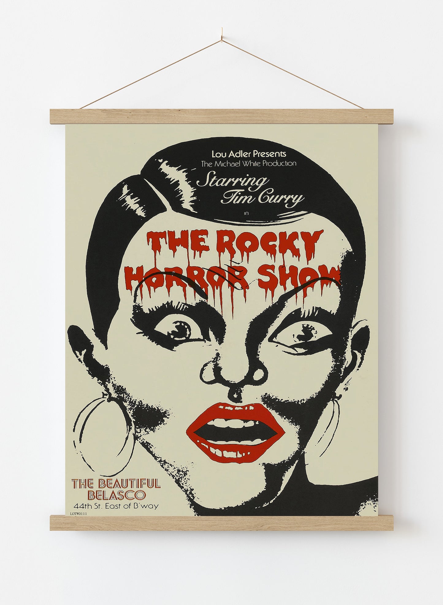 The Rocky Horror Show Movie Vintage Art Wall Art Print 50x70cm Poster Hanger