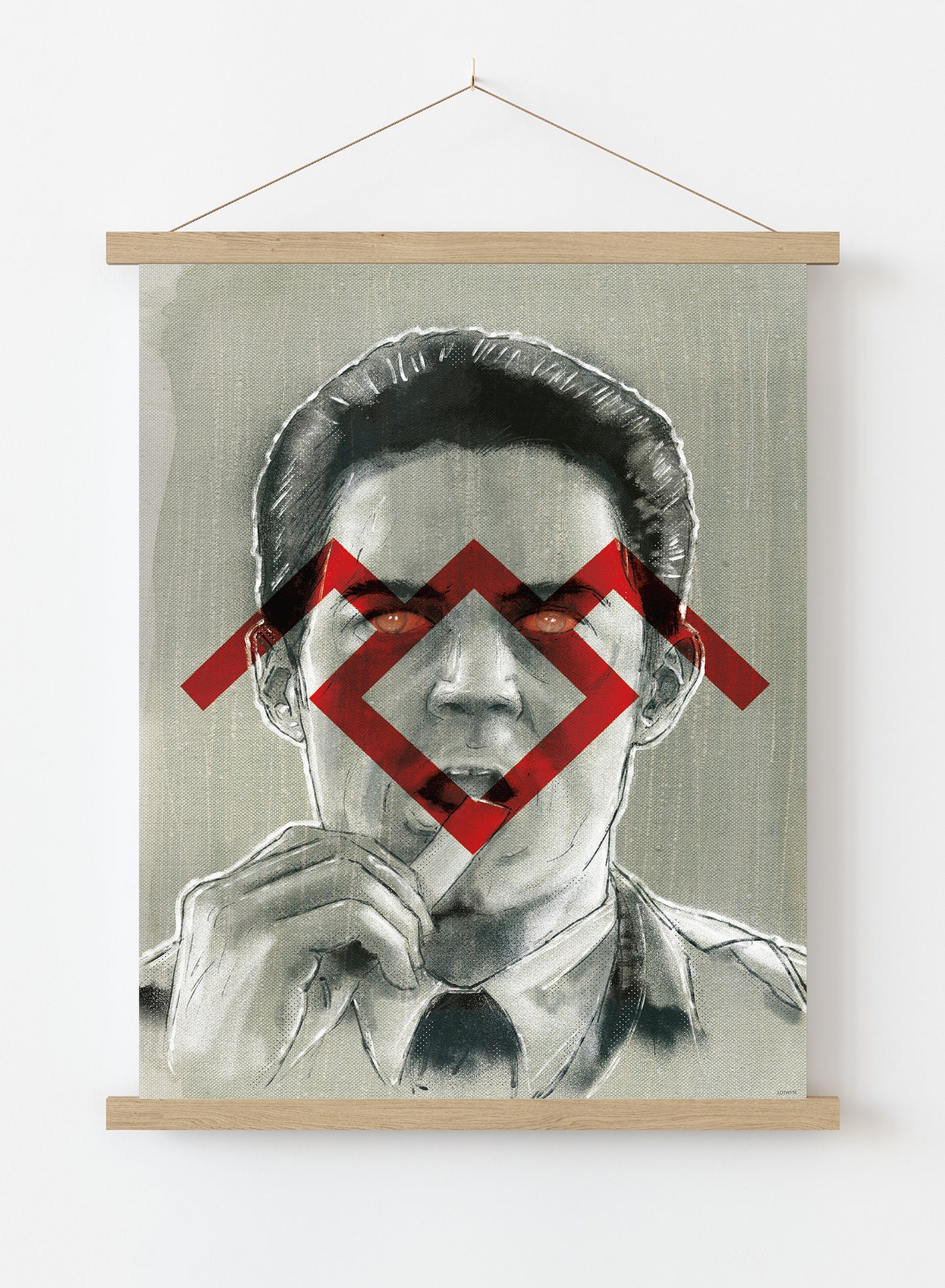 Twin Peaks Vintage Art Wall Art Print 50x70cm Poster Hanger