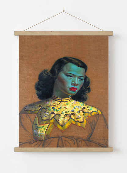 Vladimir Tretchikoff Chiniese Girl Vintage Art Wall Art Print 50x70cm Poster Hanger