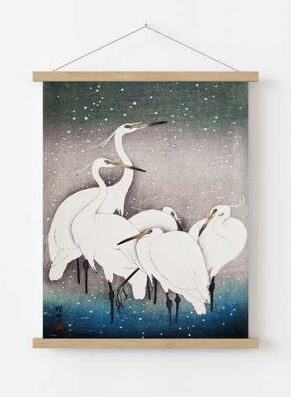 Japanese Art Print Print – Ohara Koson Japanese Wall Art 50x70cm Poster Hanger