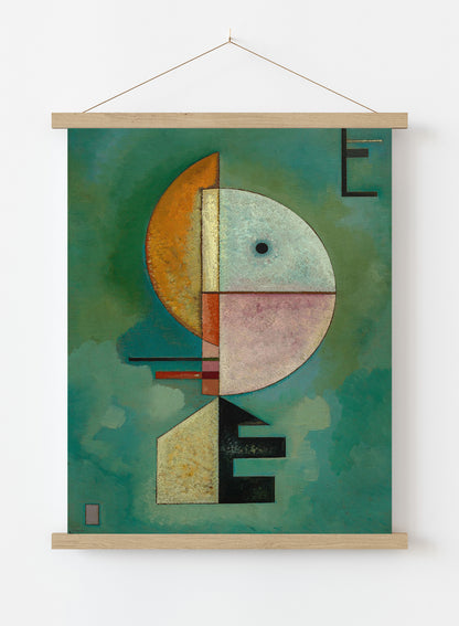Upward Kandinsky Vintage Poster Wall Art Print 50x70cm Poster Hanger