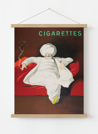 JOB Cigarettes by Leonetto Cappiello Print – Leonetto Cappiello Vintage Poster Wall Art 50x70cm Poster Hanger