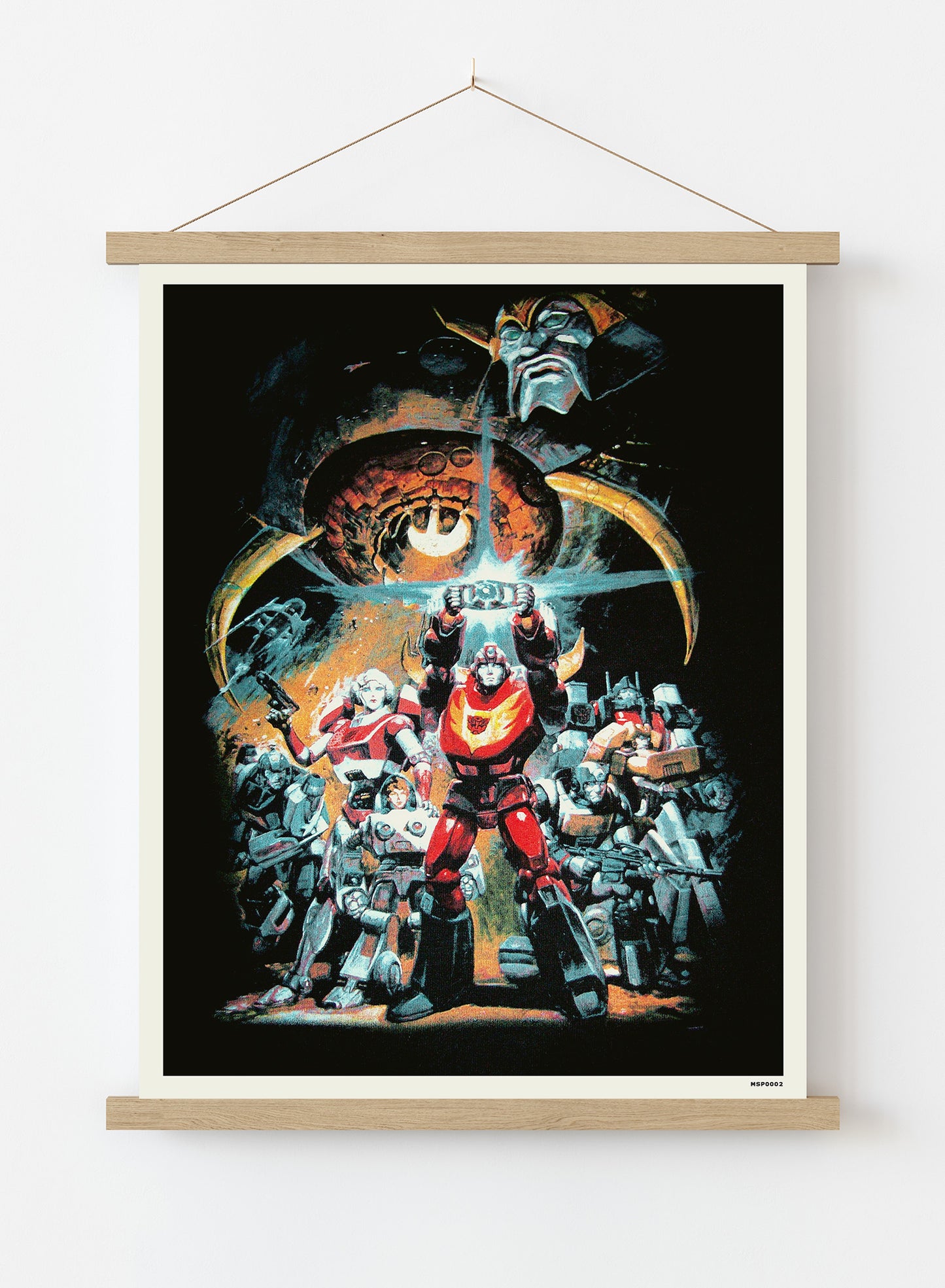 Transformers The Movie Poster Art Print Vintage Poster Wall Art Print 30x40cm Hanger