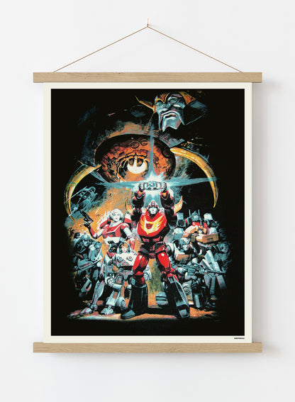 Transformers The Movie Poster Art Print Vintage Poster Wall Art Print 30x40cm Hanger
