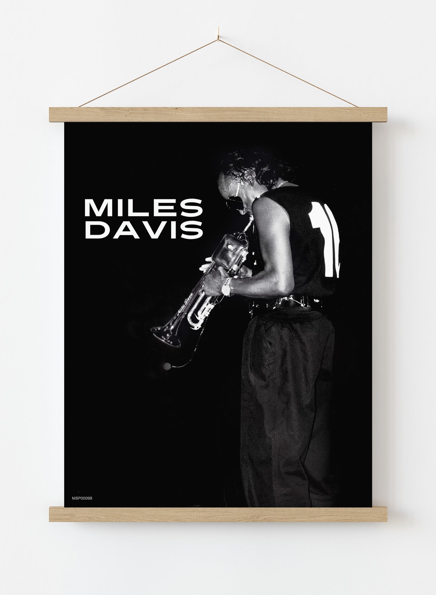Miles Davis, Den Haag, 1986 Poster Art Print 30x40m Vintage Poster Wall Art Print Hanger